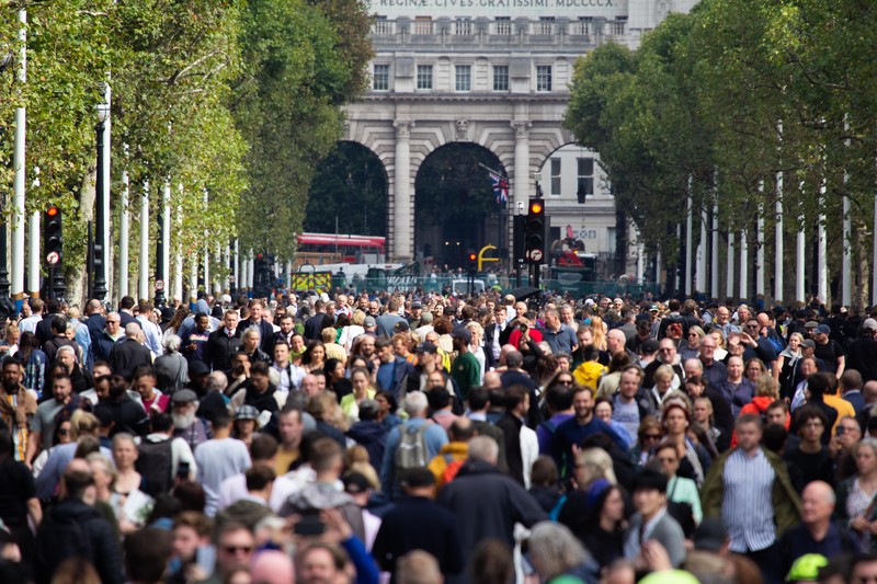 Potret Suasana Buckingham (Rafkha Gibrani via CNBC Indonesia) Potret Suasana Buckingham (Rafkha Gibrani via CNBC Indonesia)