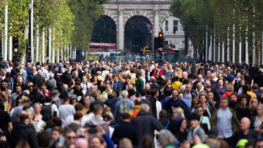 Potret Suasana Buckingham (Rafkha Gibrani via CNBC Indonesia)