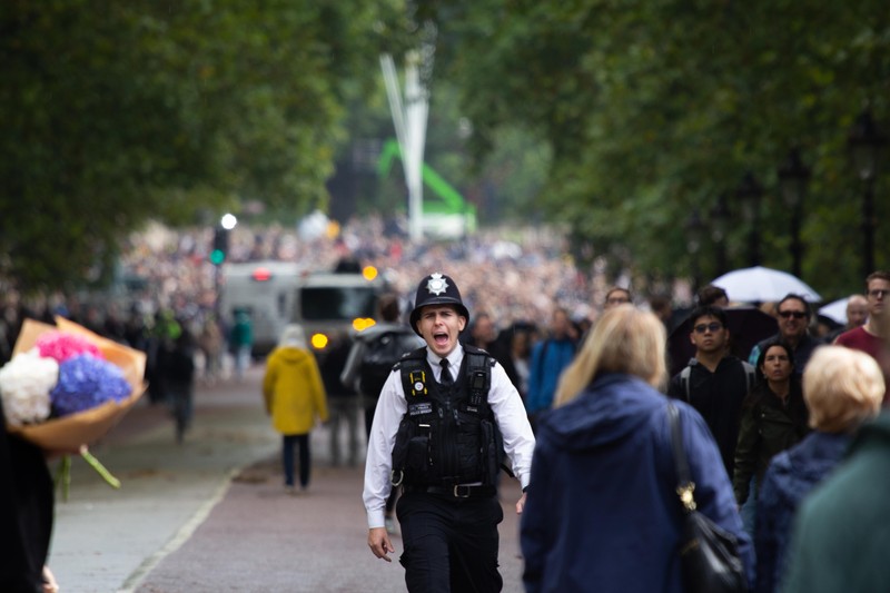 Potret Suasana Buckingham (Rafkha Gibrani via CNBC Indonesia)