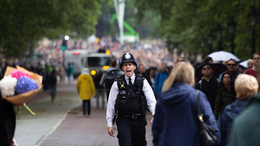 Potret Suasana Buckingham (Rafkha Gibrani via CNBC Indonesia)