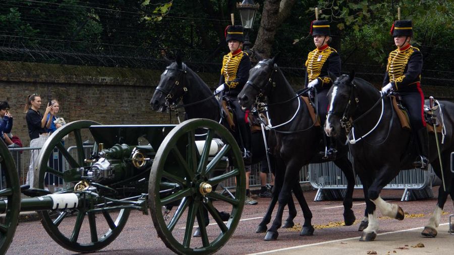 Potret Suasana Buckingham (Rafkha Gibrani via CNBC Indonesia)
