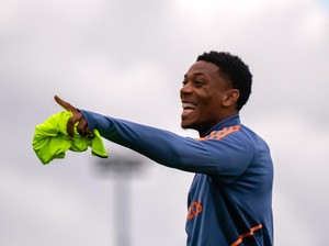 Anthony Martial Kini Setim sama Sergio Ramos