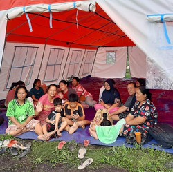 Pasca Gempa Magnitudo 6,9, Warga Mentawai Masih Mengungsi