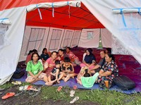 Pasca Gempa Magnitudo 6,9, Warga Mentawai Masih Mengungsi