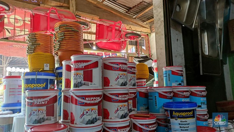 Bahan Bangunan (CNBC Indonesia/Ferry Sandi)