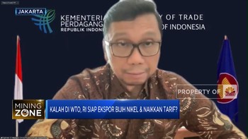 Menang atau Kalah di WTO, Nikel RI Tetap Jadi Pemain Dunia