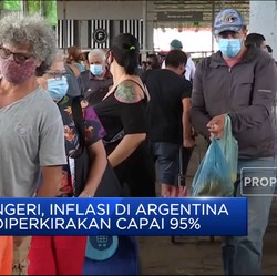 Ngeri, Inflasi di Argentina Bisa Tembus 95%