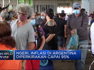 Ngeri, Inflasi di Argentina Bisa Tembus 95%