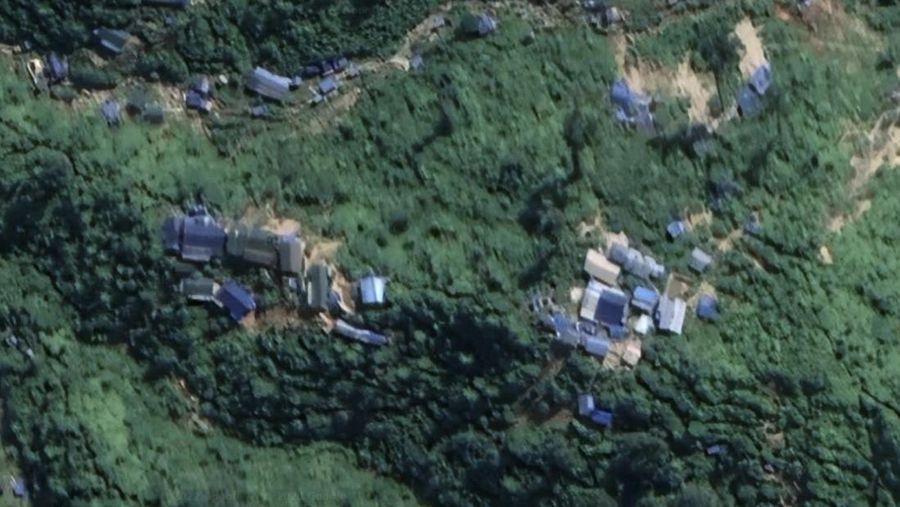 Penampakan Gunung Emas Pinggir Jakarta yang Hancur via Gmaps