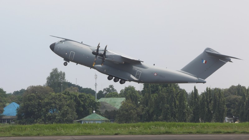 Pesawat tempur Rafale (CNBC Indonesia/Andrean Kristianto)