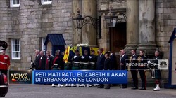 Ribuan Pelayat Sambut Kedatangan Peti Mati Ratu Elizabeth II