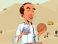 Hore! Jokowi Ketiban Durian Runtuh Rp450-an Triliun Dari Sini