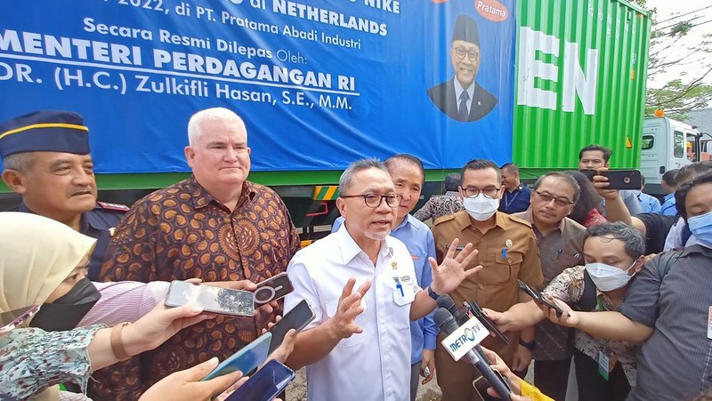Menteri Perdagangan Zulkifli Hasan. (CNBC Indonesia/Ferry Sandi)