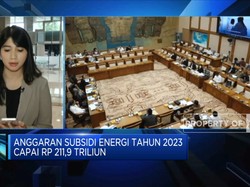 Anggaran Subsidi Energi Tahun 2023 Capai Rp 211,9 Triliun