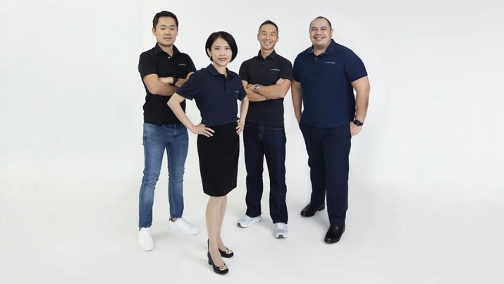 (Kiri ke kanan) Michael Soerijadji, Founder & Managing Partner of AC Ventures, Helen Wong, Managing Partner of ACV, Adrian Li, Founder & Managing Partner of ACV, Pandu Sjahrir, Founding Partner of ACV