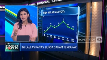Market Focus: Inflasi AS Panas, IHSG Ambles Ke Zona Merah