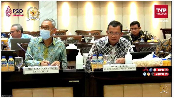 Rapat Dengar Pendapat (RDP) Komisi XI-DPR dengan Dirjen Kekayaan Negara dan Direktur Utama BTN. Ist Rapat Dengar Pendapat (RDP) Komisi XI-DPR dengan Dirjen Kekayaan Negara dan Direktur Utama BTN. Ist