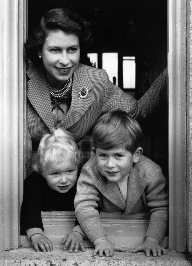 504296796 Princess Elizabeth (later Queen Elizabeth II) with her baby son Prince Charles, 1949. (Photo by Fox Photos/Hulton Archive/Getty Images)