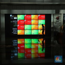 Ini Sederet Saham yang Bikin IHSG Drop Nyaris 2%