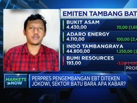 Perpres Pengembangan EBT Diteken, Sektor Batu Bara Terdampak?