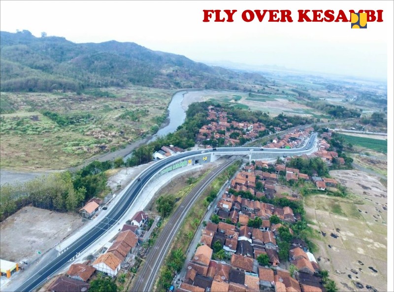 Kementerian Pekerjaan Umum dan Perumahan Rakyat (PUPR) melalui Direktorat Jenderal Bina Marga terus mendukung sterilisasi perlintasan sebidang rel kereta di sepanjang jalan nasional melalui pembangunan flyover, underpass, jembatan penyeberangan orang (JPO) termasuk perbaikan jalan lingkungan di sekitarnya. (Biro Pers PUPR) Kementerian Pekerjaan Umum dan Perumahan Rakyat (PUPR) melalui Direktorat Jenderal Bina Marga terus mendukung sterilisasi perlintasan sebidang rel kereta di sepanjang jalan nasional melalui pembangunan flyover, underpass, jembatan penyeberangan orang (JPO) termasuk perbaikan jalan lingkungan di sekitarnya. (Biro Pers PUPR)