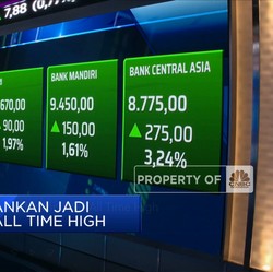 Market Focus: Emiten Perbankan Jadi Motor IHSG All Time High