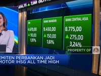 Market Focus: Emiten Perbankan Jadi Motor IHSG All Time High
