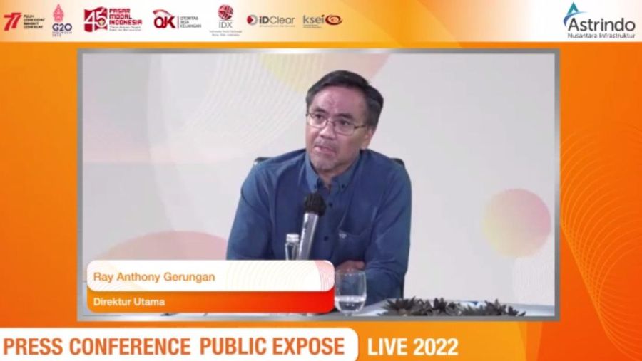 Paparan publik PT Astrindo Nusantara Infrastruktur Tbk (BIPI)