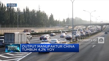 Output Manufaktur China Tumbuh 4,2% YoY