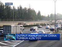 Output Manufaktur China Tumbuh 4,2% YoY