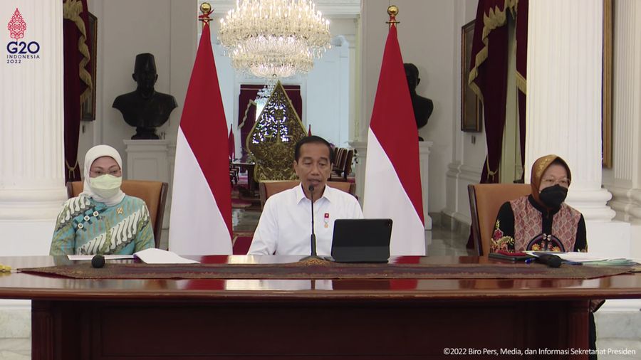 Keterangan Pers Presiden RI, Menteri Ketenagakerjaan, dan Menteri Sosial, 16 September 2022