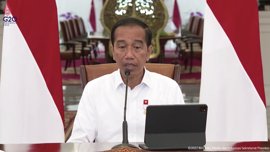 Presiden RI Jokowi (Tangkapan Layar Youtube)