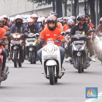 Kurir Shopee Mogok, Konvoi Massal Demo Tarif
