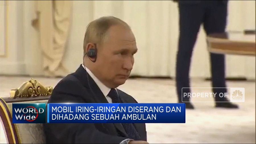 Waduh.... Mobilnya Diserang Ledakan, Putin Nyaris Dibunuh