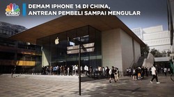 Demam iPhone 14 di China, Antrean Pembeli Sampai Mengular