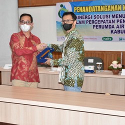ELSA Dukung Pengelolaan Air Perumda Tirta Rangga Berbasis IoT