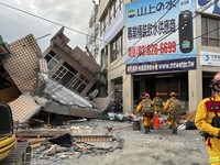 Penampakan Dahsyatnya Gempa Taiwan yang Memakan Korban jiwa