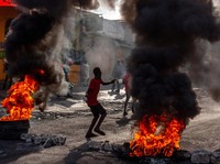 Haiti Chaos! Demonstrasi Ricuh, Polisi Tembakkan Gas Air Mata