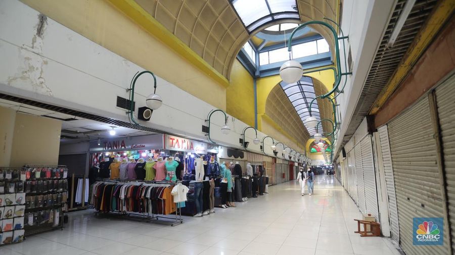 Blok M Mall, Jakarta, Senin (19/9/2022). (CNBC Indonesia/Andrean Kristianto)