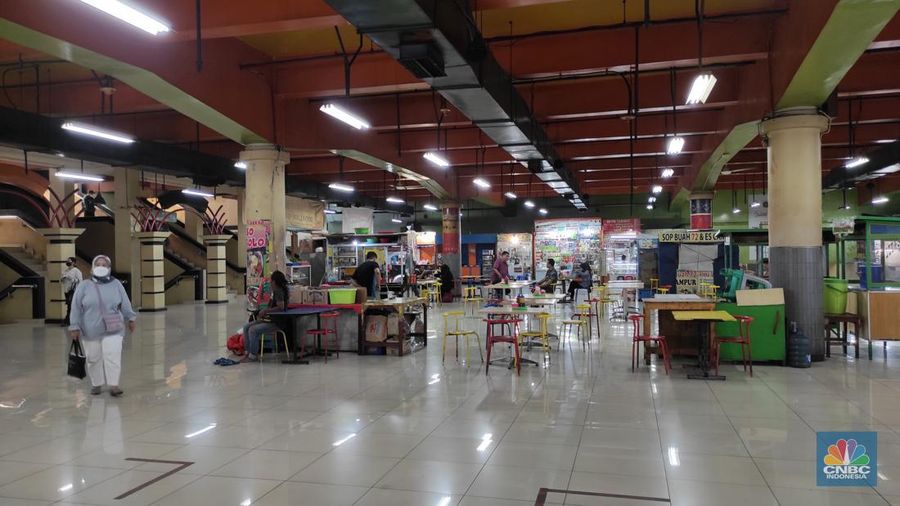 Blok M Mall, Jakarta, Senin (19/9/2022). (CNBC Indonesia/Andrean Kristianto)