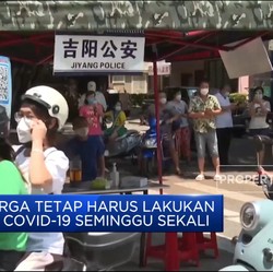 China Buka Lockdown Chengdu
