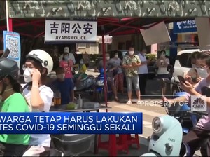 China Buka Lockdown Chengdu