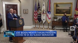 Joe Biden Menyatakan Pandemi Covid-19 di AS Sudah Berakhir