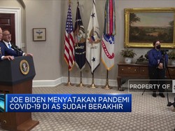 Joe Biden Menyatakan Pandemi Covid-19 di AS Sudah Berakhir