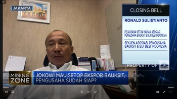 Ekspor Bauksit Disetop, Pengusaha: Jangan Ulangi Kesalahan!