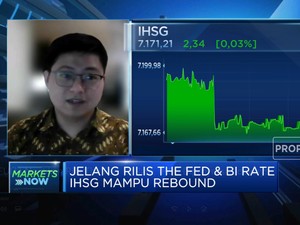 Nantikan Rilis The Fed & BI Rate, IHSG Sideways di Awal Pekan