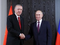 Tiba-Tiba Putin Beri Pesan Khusus ke Erdogan, Kenapa?