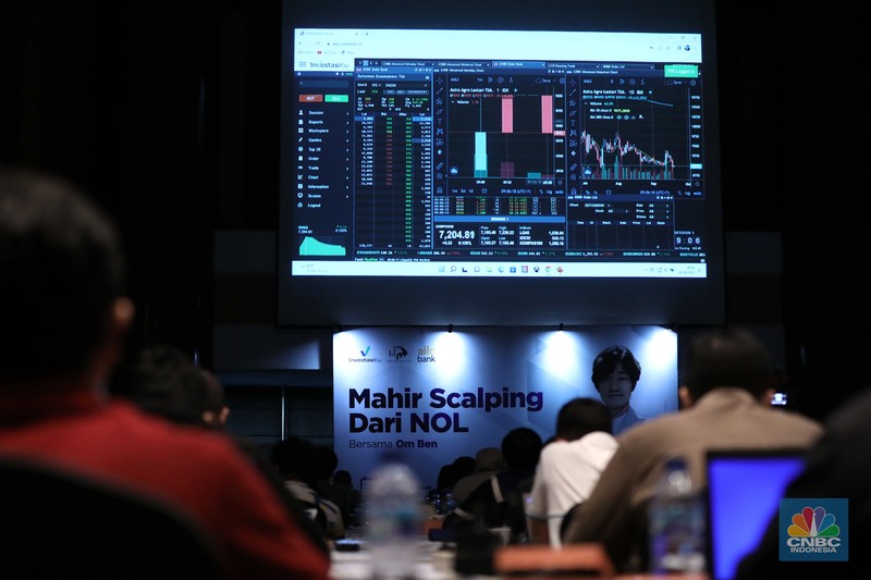 Acara Investasiku di Auditortium Menara Bank Mega, Jakarta Selatan, Selasa (29/9/2022). (CNBC Indonesia/Tri Susilo)