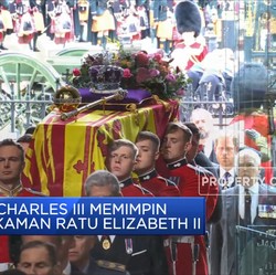 Duka Raja Charles III Pimpin Pemakaman Ratu Elizabeth II