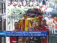 Duka Raja Charles III Pimpin Pemakaman Ratu Elizabeth II